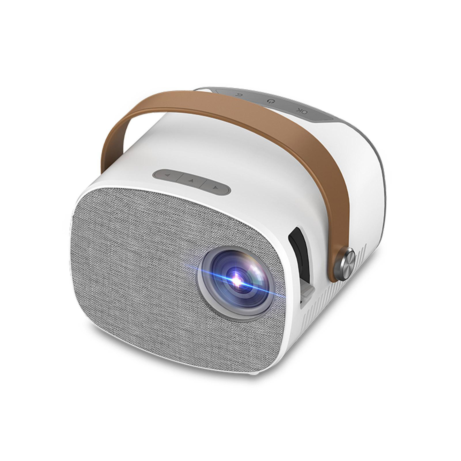 Μίνι Φορητός Προβολέας - Προτζέκτορας FHD 1080p Multimedia USB, SD, HDMI, AV, AUX Βιντεοπροβολέας Projector Home Cinema με Τηλεχειριστήριο